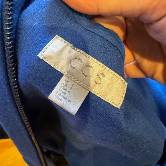 COS royal blue jacket - Picture 3 of 3
